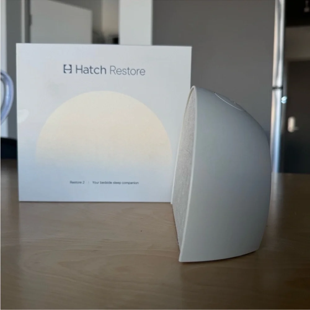Hatch Restore Sleep Device in White and Gray - Picture 2 of 5